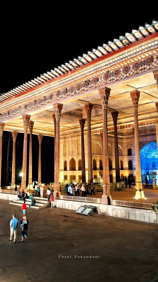 Chehel-Sotoun-Palast in Isfahan